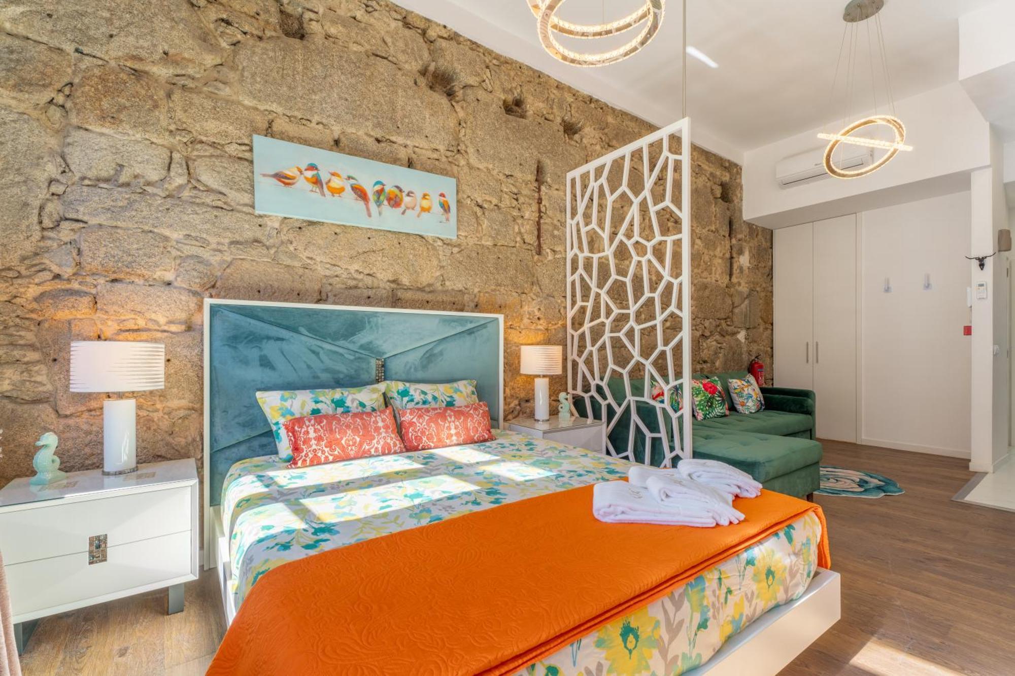 Central Cozy Stay 2 Ac Near Metro 波尔图 外观 照片